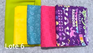 Pack Telas Patchwork (Lote 6)