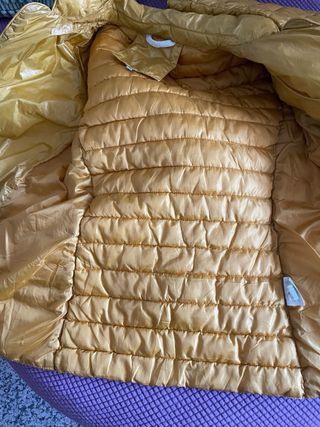 Piumino 100 grammi donna giallo XL