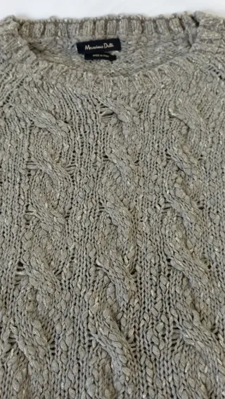 Jersey Massimo Dutti trenzado sin estrenar