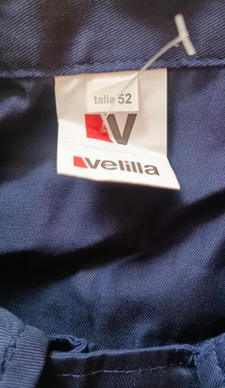 Mono azul talla L con gafas y guantes