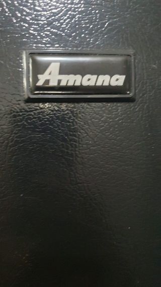 Nevera Americana Negra Amana
