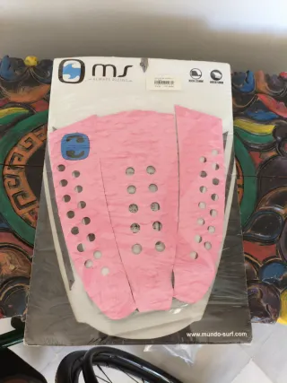 Grip de surf 3 piezas rosa