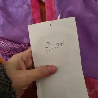 Pareo sin estrenar, con etiqueta