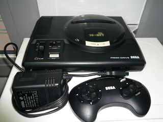 Console Sega Mega Drive Nera + Controller
