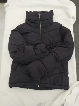 Chaqueta acolchada niña negra Talla M