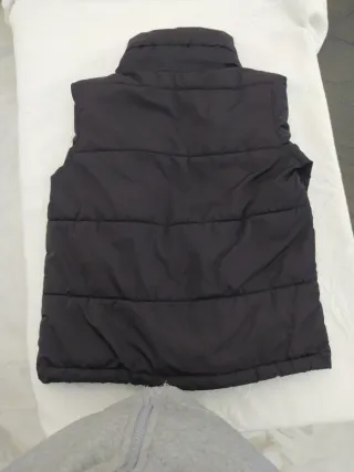 Chaqueta acolchada niña negra Talla M