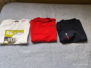 3 Camisetas manga larga niño 14/160cm