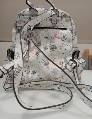 Mochila Parfois multicolor con estampado