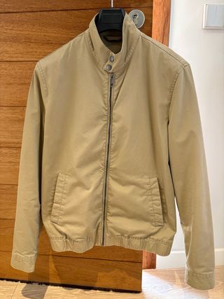 Cazadora Cortefiel Beige Talla M Harrington