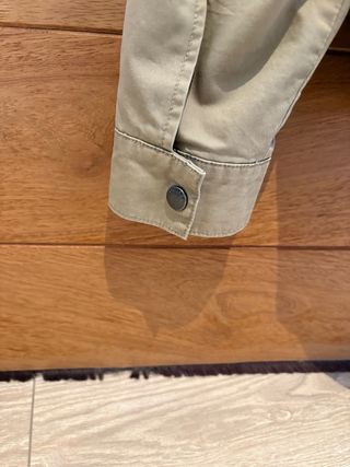 Cazadora Cortefiel Beige Talla M Harrington