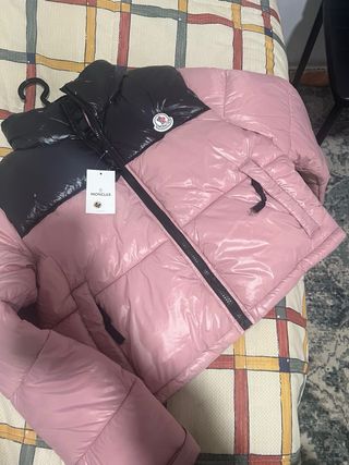Chaqueta Rosa y Negra