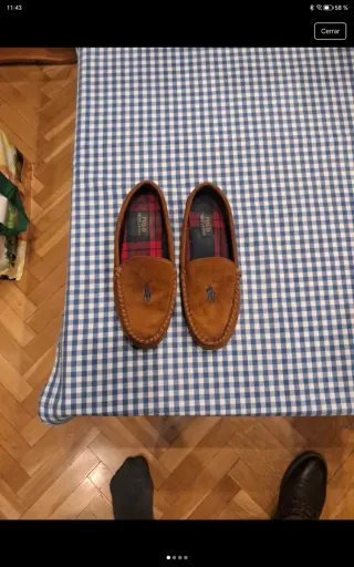 Polo Ralph Lauren Zapatillas Casa Marrones