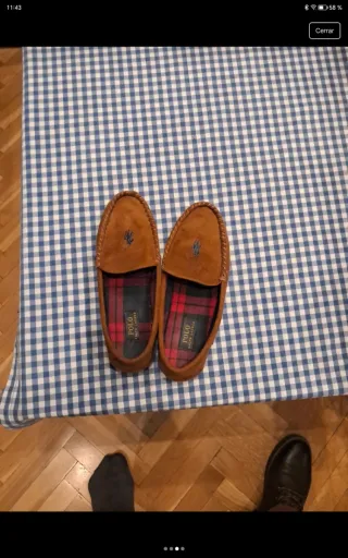 Polo Ralph Lauren Zapatillas Casa Marrones