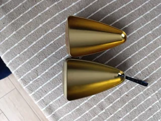 Scatolina da appendere oro e blu