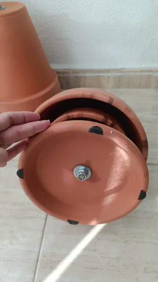 Calentador artesanal terracota