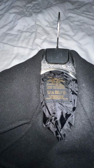 Chaquetón hombre negro sin uso