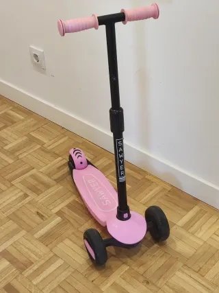 Patinete Sawyer 3 Ruedas Rosa