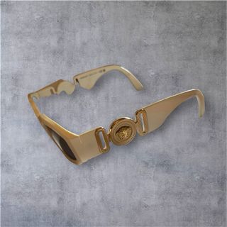 Occhiali da sole Versace Medusa Biggie Bianco