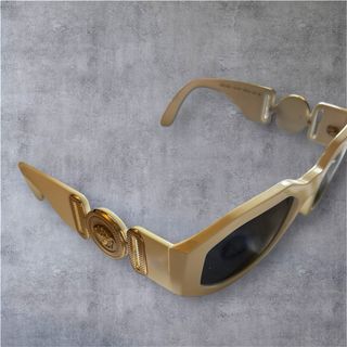 Occhiali da sole Versace Medusa Biggie Bianco