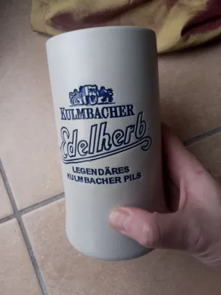 Boccale Kulmbacher Edelherb ceramica
