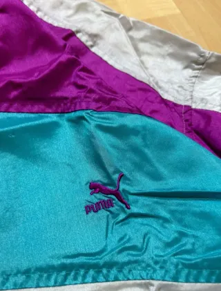 Giacca a vento Puma color-block anni '90
