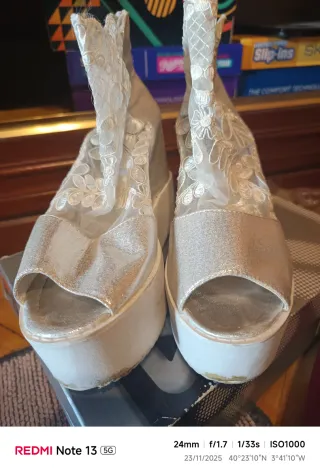 Botines fiesta/verano talla 39/40