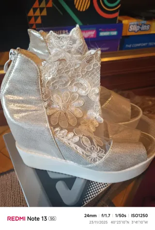 Botines fiesta/verano talla 39/40