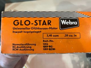 Motore Webra 3.5 Vintage Modellismo