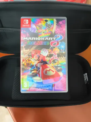 Nintendo Switch OLED Blu/Arancione