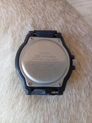 Reloj Casio Negro (sin correa ni pila)