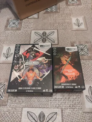 Unmatched Juego de Mesa Batallas de Leyendas