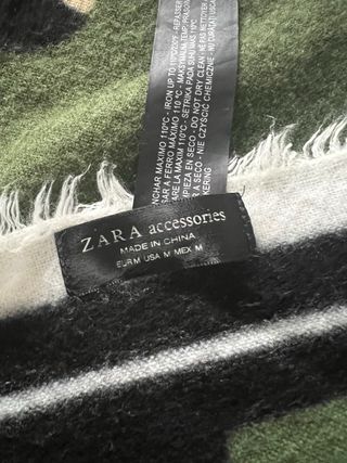 Bufanda Camuflaje Marrón y Verde