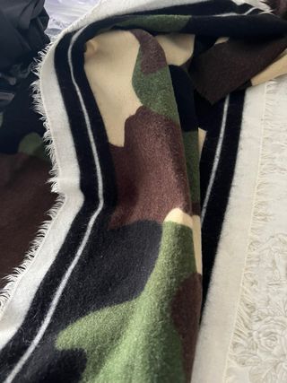 Bufanda Camuflaje Marrón y Verde