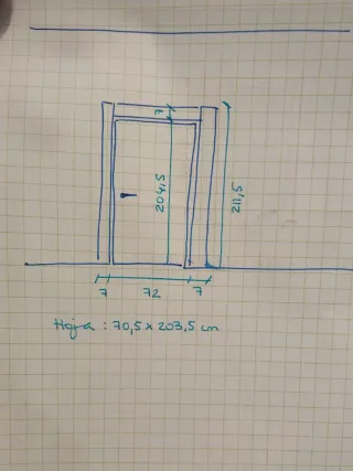 Puertas interiores casa