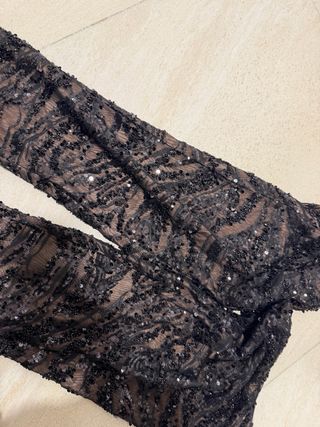 Mono Nadine Merabi Negro y Dorado