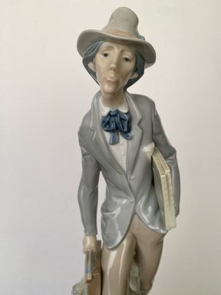 Pintor Impresionista Lladró acabado Brillante