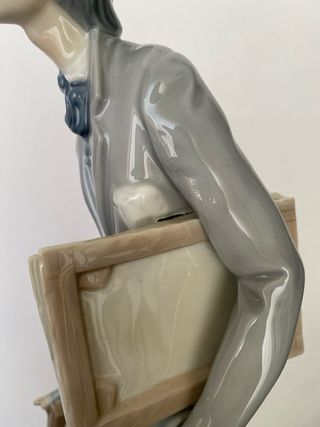 Pintor Impresionista Lladró acabado Brillante