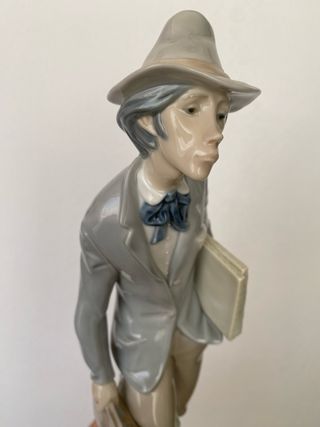 Pintor Impresionista Lladró acabado Brillante