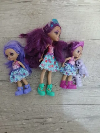 Familia de muñecas Foca y Gato