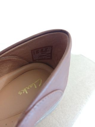 Mocasines Clarks Pure Belle Talla 37 Marrones