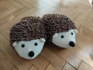 Pantofole a riccio nuove!!! taglia unica