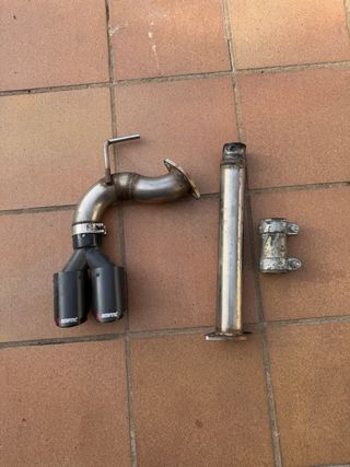 Tubo escape BMW E87 intermedio y final