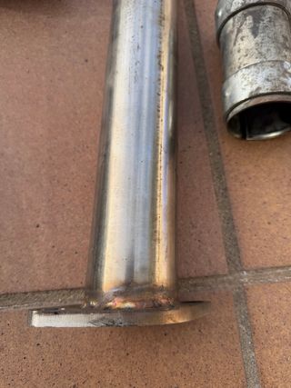 Tubo escape BMW E87 intermedio y final