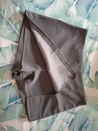 Falda pantalón gris