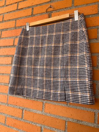 Falda Shein cuadros