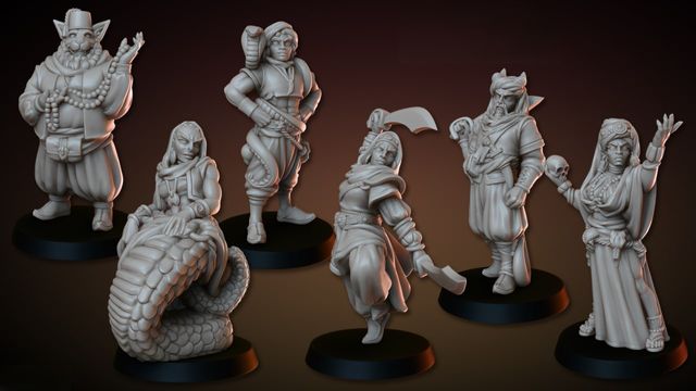 Pack Encantadores Serpientes D&D