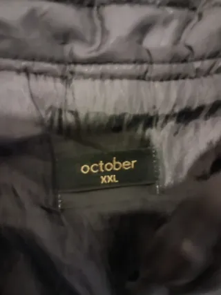 Anorak acolchado negro