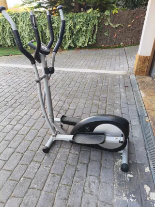 Bicicleta Elíptica Gris