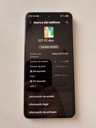 Samsung Galaxy S21 FE 5G Nero