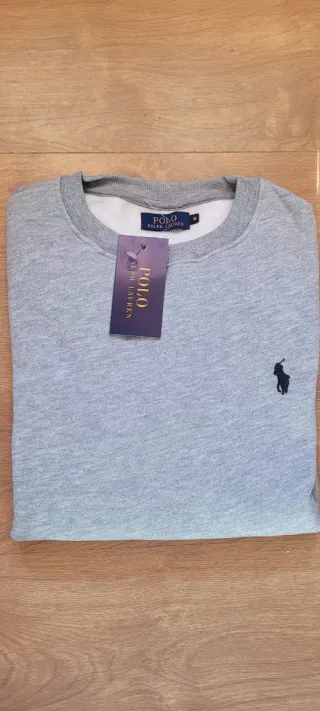Sudadera Polo Ralph Lauren Gris Talla M